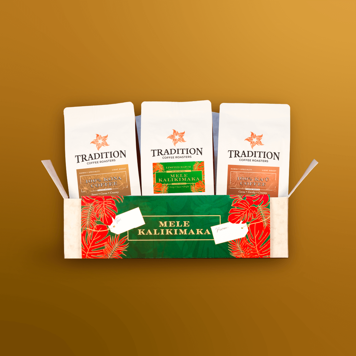 Hawaii Coffee Box - Limited Holiday Edition