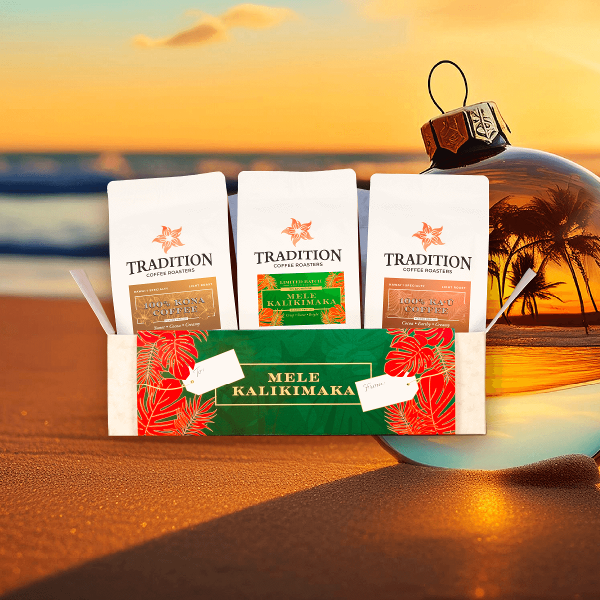 Hawaii Coffee Box - Limited Holiday Edition
