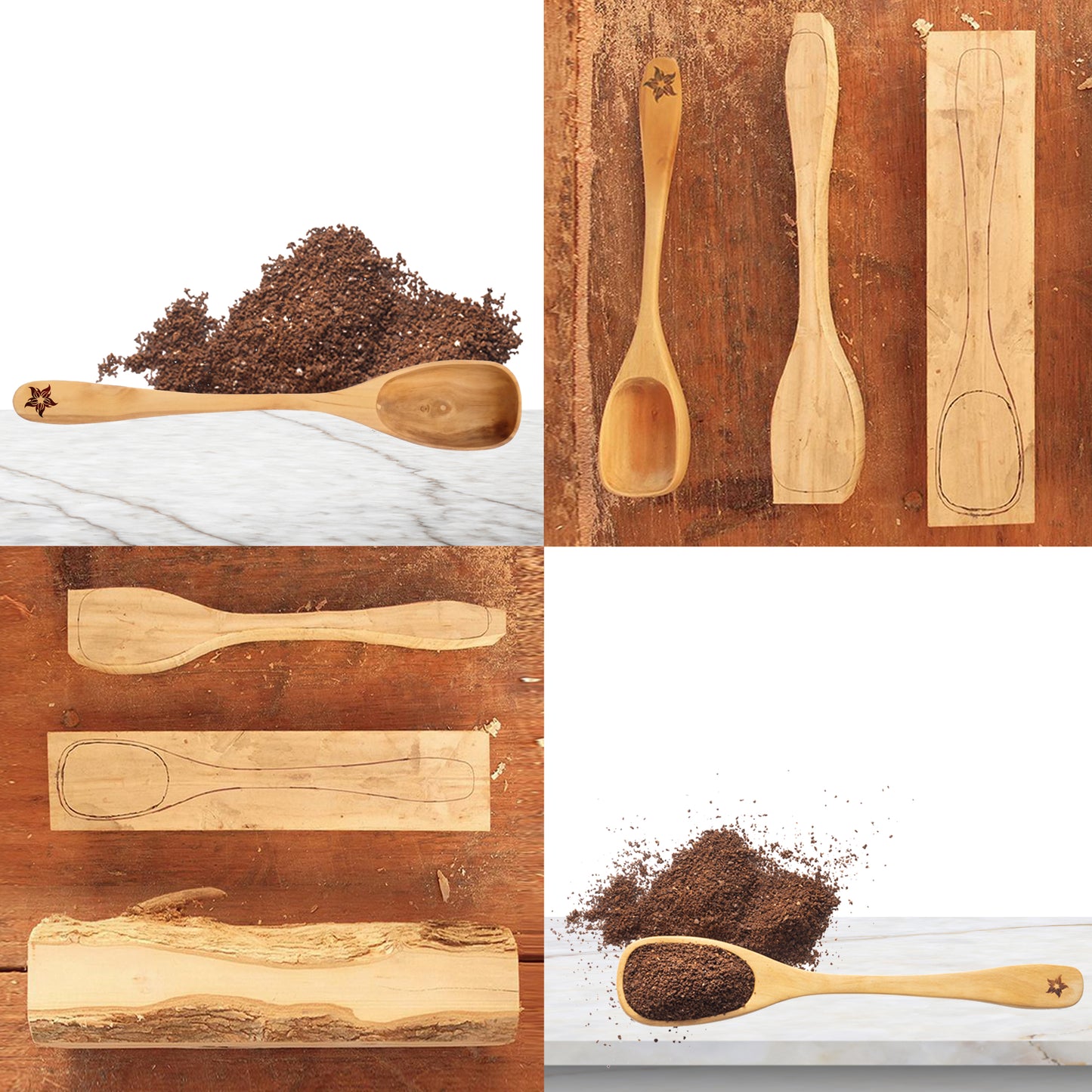 TCR Handmade Coffee Scoop