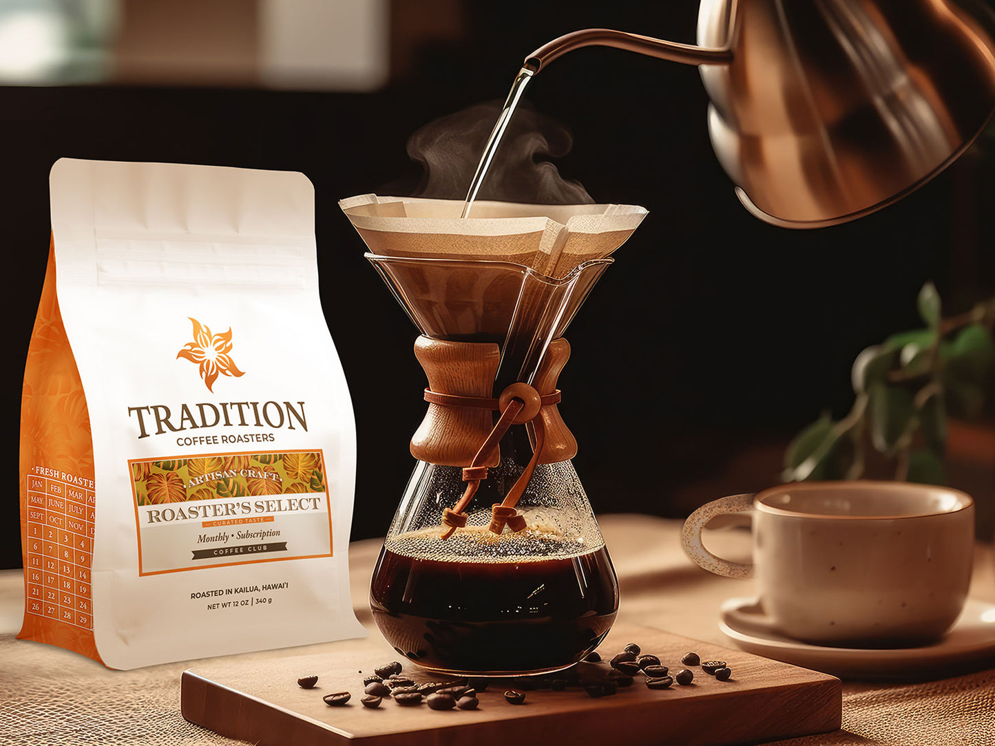 The TRADITION Perfect Pour Over